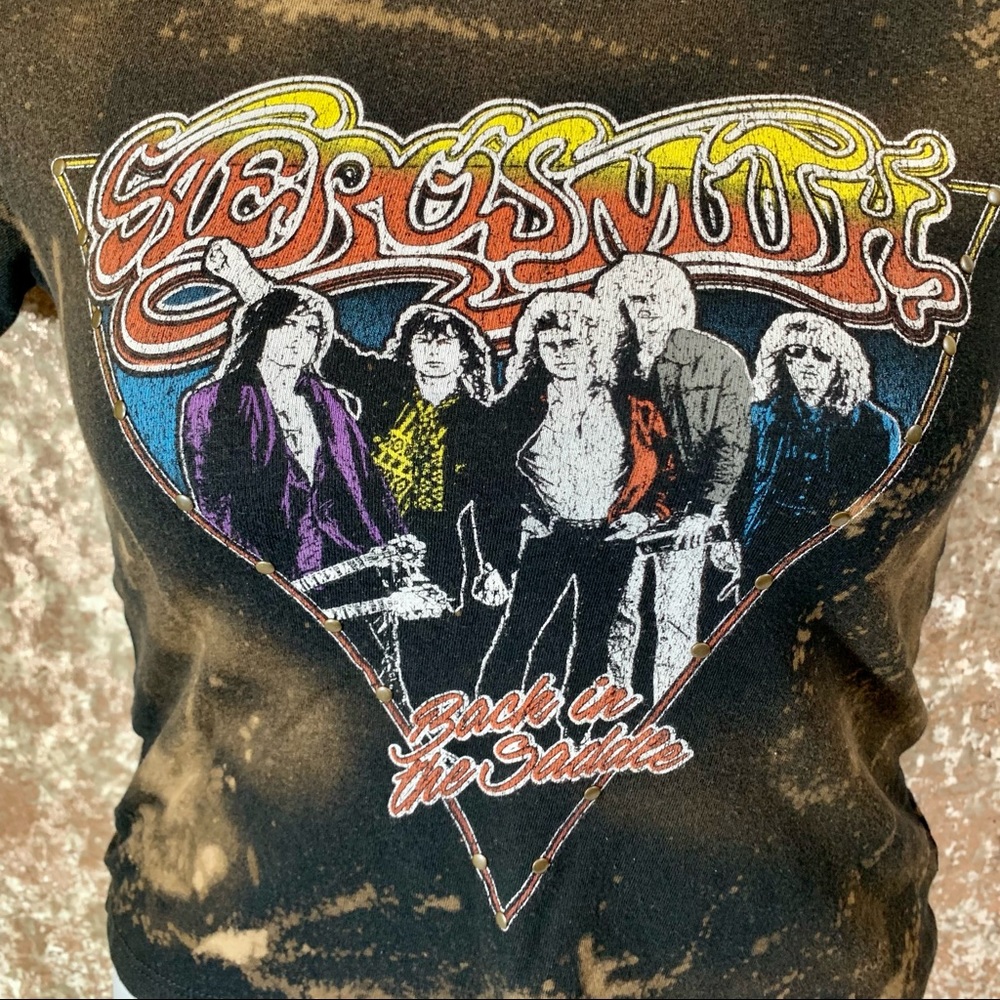 Aerosmith Custom Bleach Tee - image 2